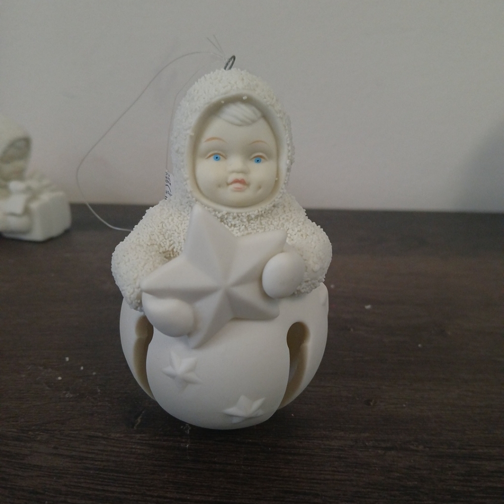 Vintage Snowbabies Christmas Ornament